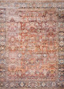 Layla LAY-02 Spice/Marine Area Rug
