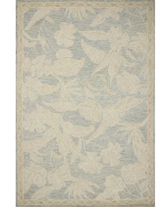Lenore LNO-01 Blue/Natural Area Rug
