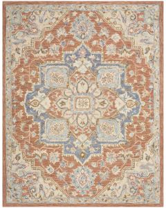 Maison MSO06 Rust Ivory Area Rug