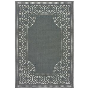 Marina 1247x Grey/Ivory Area Rug