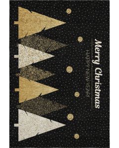 Merry & Bright MY11 Black Area Rug