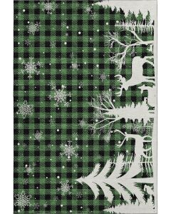 Merry & Bright MY26 Green Area Rug