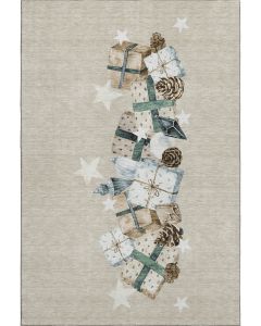 Merry & Bright MY27 Beige Area Rug