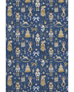 Merry & Bright MY29 Navy Area Rug
