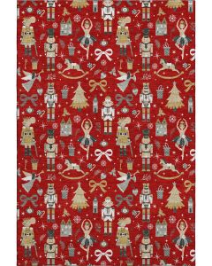 Merry & Bright MY29 Red Area Rug