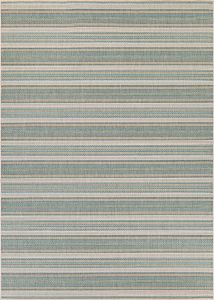 Monaco Marbella Blue Mist/Ivory Area Rug