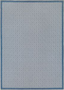 Monaco Sea Pier Sand/Azure Area Rug