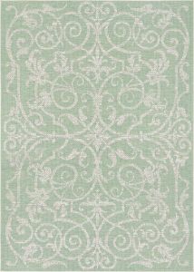 Monaco Summer Quay Ivory/Light Green Rug