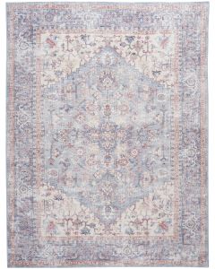 New Concept Washables SR104 Blue Multicolor Area Rug