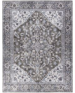 New Concept Washables SR104 Olive Ivory Area Rug