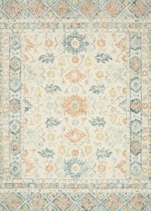 Norabel NOR-01 Ivory/Multi Area Rug