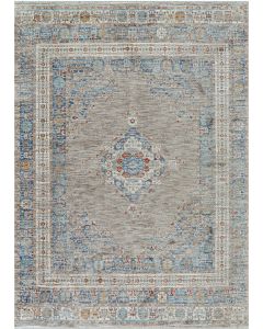 Nostalgia Hamadan Denim Tawny Area Rug