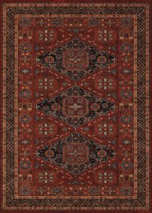 Old World Classic Kashkai Burgundy Area Rug