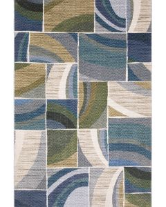 Tisdell TIS06 Blue Area Rug