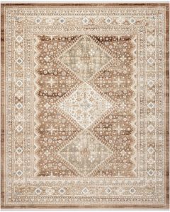 Pardis PRD04 Rust Area Rug