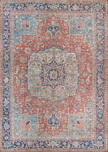 Pasha Heriz Ruby Area Rug