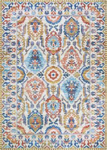 Pasha Tribal Ivory Area Rug