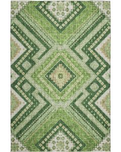 Portico PO5 Green Area Rug