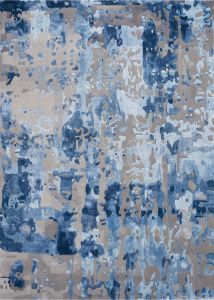 Prismatic PRS10 Blue/Grey Area Rug