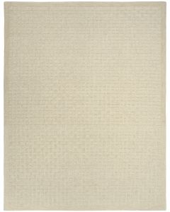 Pure Grids PGR01 Ivory Beige Area Rug