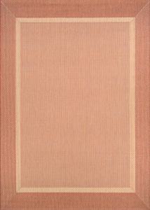 Recife Stria Texture Natural/Terra Cotta Rug