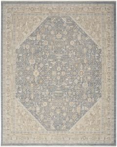 Retreat RET03 Ivory Blue Area Rug