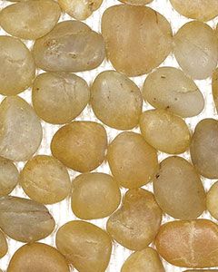 River Rock Amber Blend Stone Mosaic Tile