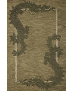 Romi RMI-01 Green/Forest Area Rug