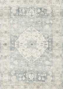 Rosette ROS-07 Denim/Fog Area Rug