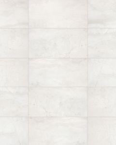 S.A.L.T. White 12x24 Honed Porcelain Tile