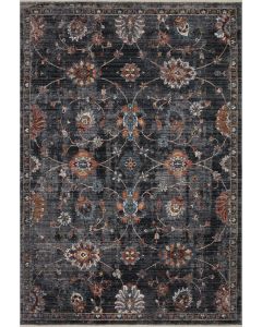 Samra SAM-08 Charcoal/Multi Area Rug
