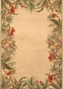 Sparta 3151 Ivory Rainforest Area Rug