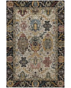 Silk Road SR5 Black Area Rug