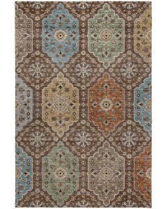 Silk Road SR7 Chocolate Area Rug