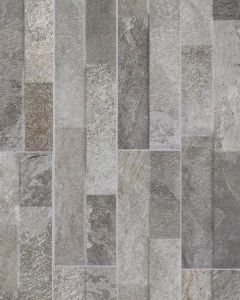 Stack Slate Pewter Porcelain Tile