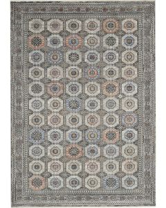 Starry Nights STN09 Grey/Navy Area Rug