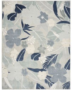 Suncoast SNC01 Grey Navy Area Rug