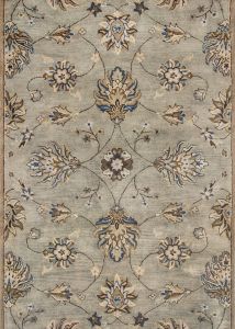 Syriana 6028 Grey Allover Kashia Area Rug