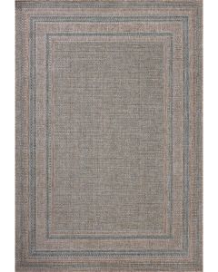 Topanga TOP-05 Natural/Teal Area Rug