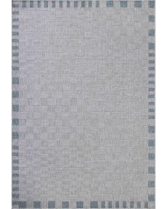 Topanga TOP-07 Silver/Blue Area Rug