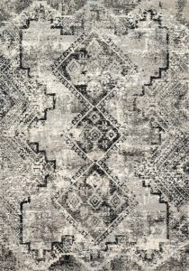 Viera VR-10 Grey/Black Area Rug