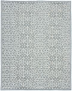 Washable Charm WCH03 Blue Ivory Area Rug