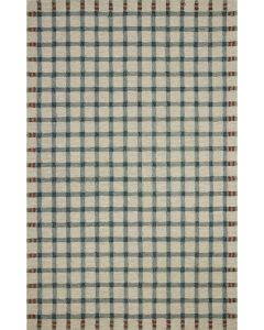 Waylon WAY-02 Spa/Brick Area Rug