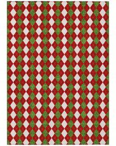 Wonderland WN20 Red Area Rug