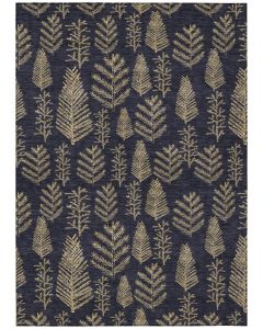 Wonderland WN21 Black Area Rug