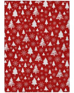 Wonderland WN23 Red Area Rug