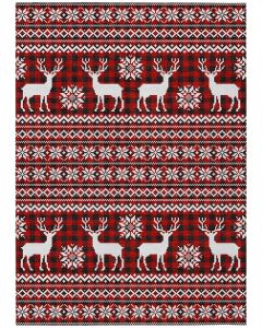Wonderland WN28 Red Area Rug