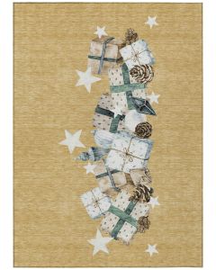 Wonderland WN33 Gold Area Rug