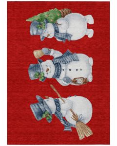 Wonderland WN34 Red Area Rug