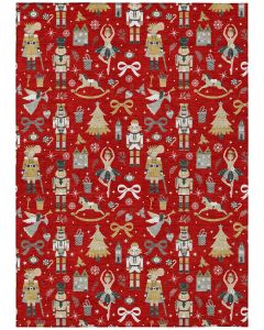 Wonderland WN35 Red Area Rug